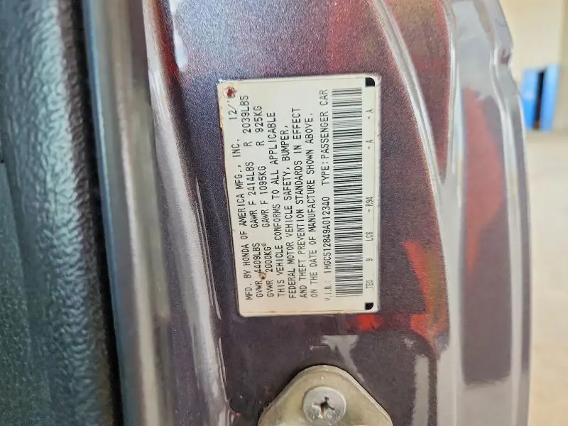 2010 HONDA ACCORD LX  
