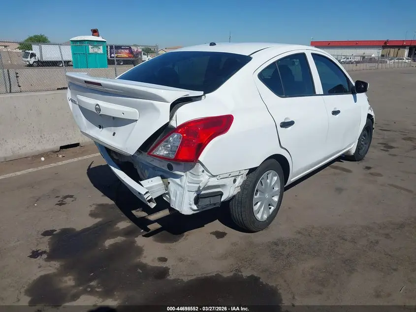 2019 NISSAN VERSA 1.6 S+