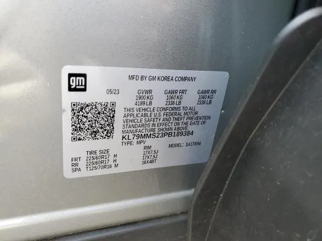 2023 CHEVROLET TRAILBLAZER LS  