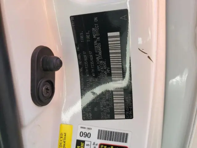 2019 TOYOTA SIENNA   