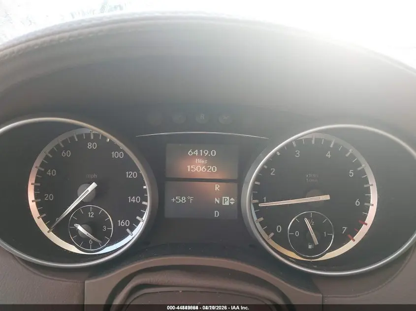 2012 MERCEDES-BENZ GL 450 4MATIC