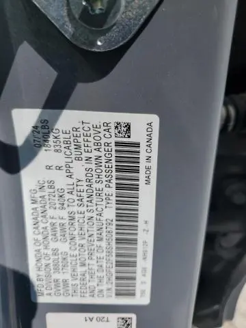 2025 HONDA CIVIC SPORT  