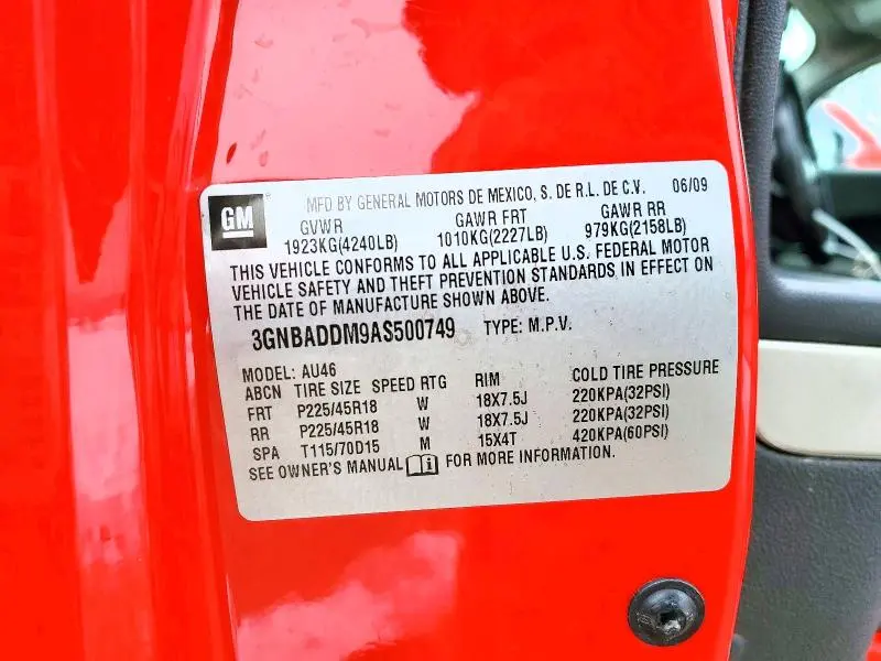 2010 CHEVROLET HHR SS  