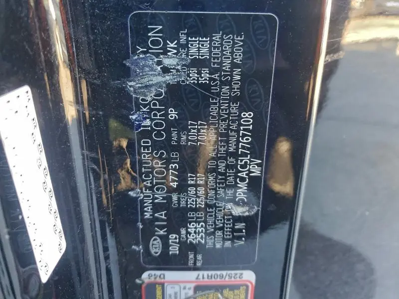 2020 KIA SPORTAGE LX  