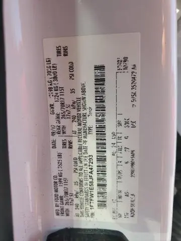 2018 FORD F150 SUPERCREW  
