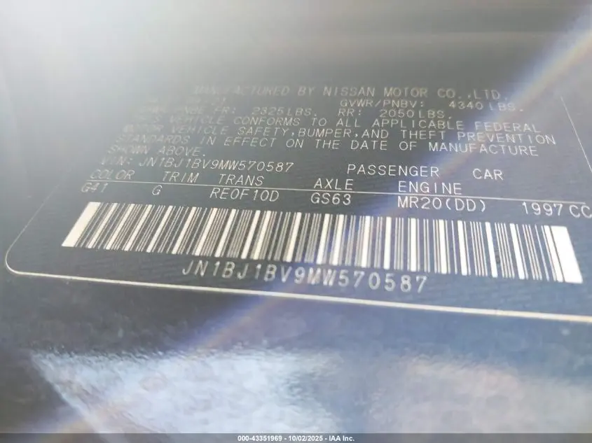 2021 NISSAN ROGUE SPORT SV FWD XTRONIC CVT