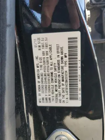 2011 ACURA RDX   