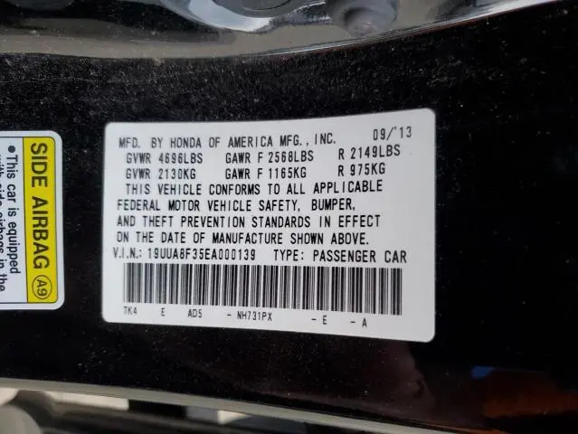 2014 ACURA TL SE