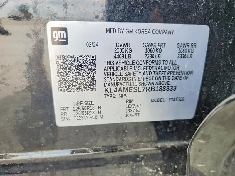 2024 BUICK ENCORE GX SPORT TOURING  