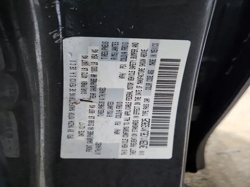 2018 MAZDA 3 TOURING  