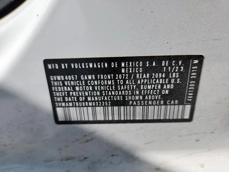 2024 VOLKSWAGEN JETTA SPORT  