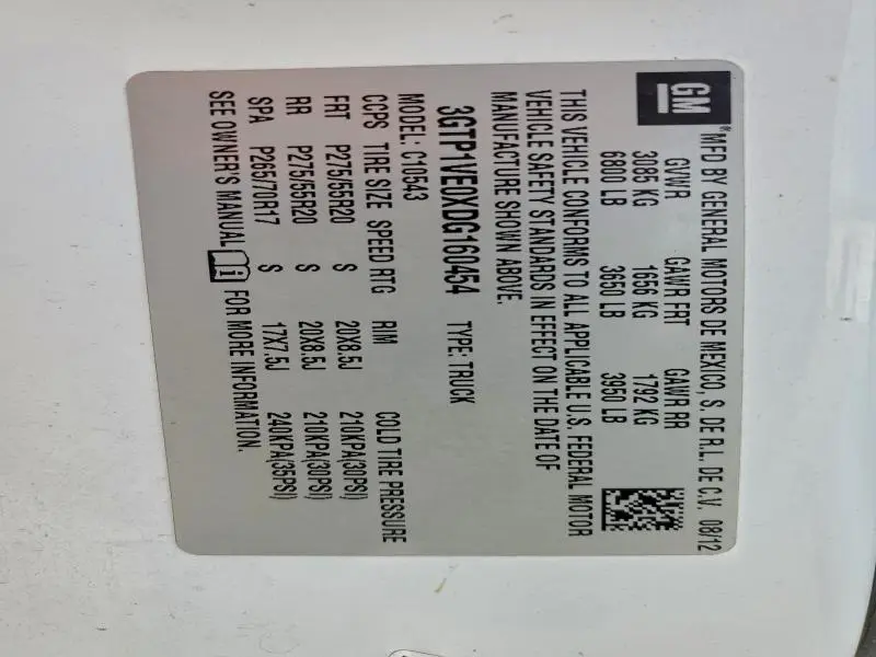 2013 GMC SIERRA C1500 SLE  