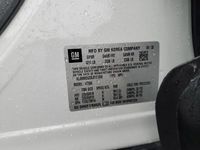 2020 BUICK ENCORE GX SELECT  