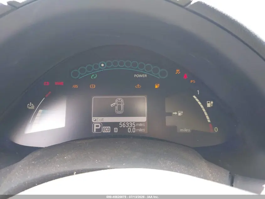 2015 NISSAN LEAF S