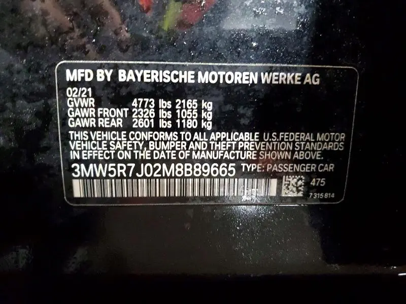 2021 BMW 330XI   