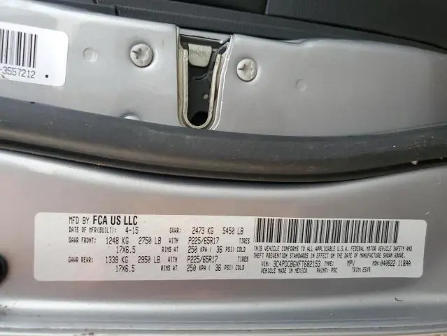 2015 DODGE JOURNEY SXT  