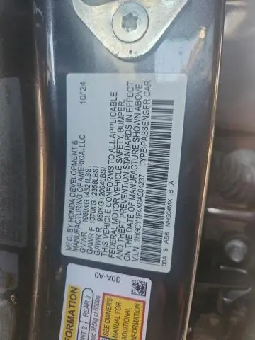 2025 HONDA ACCORD SE  