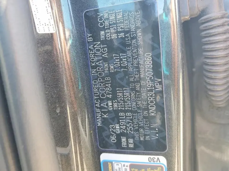 2023 KIA NIRO WIND  