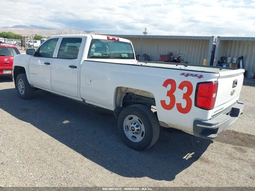 2017 CHEVROLET SILVERADO 2500HD WT