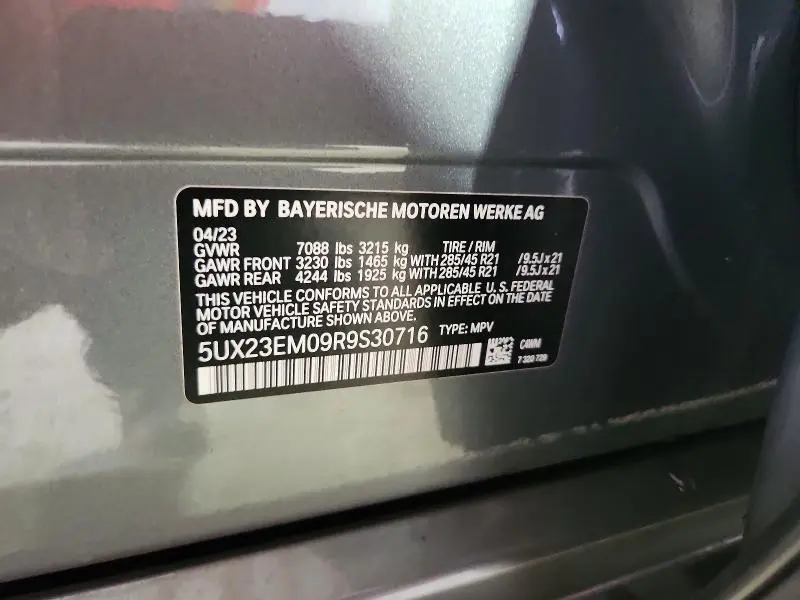 2024 BMW X7 XDRIVE40I  