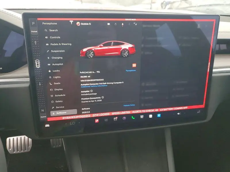 2023 TESLA MODEL S   