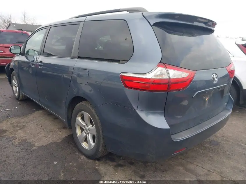 2015 TOYOTA SIENNA LE 8 PASSENGER