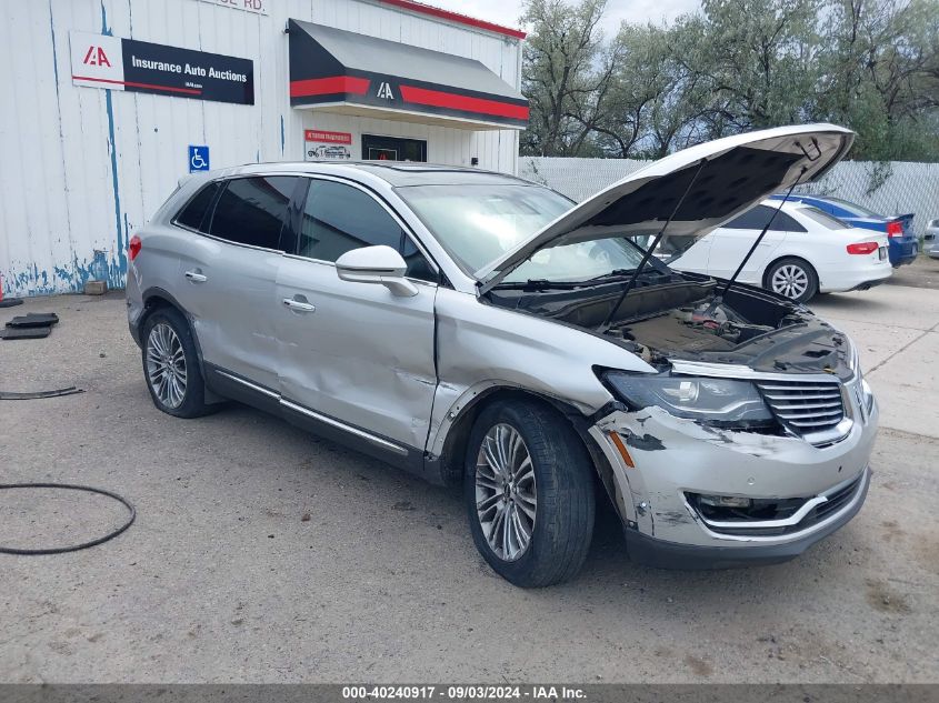 2018 LINCOLN MKX RESERVE