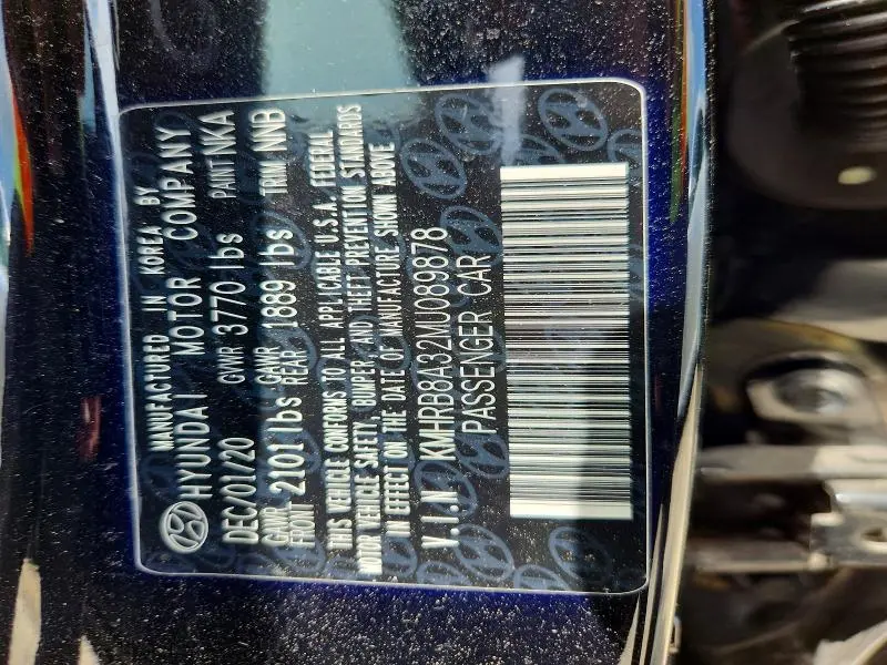2021 HYUNDAI VENUE SE  
