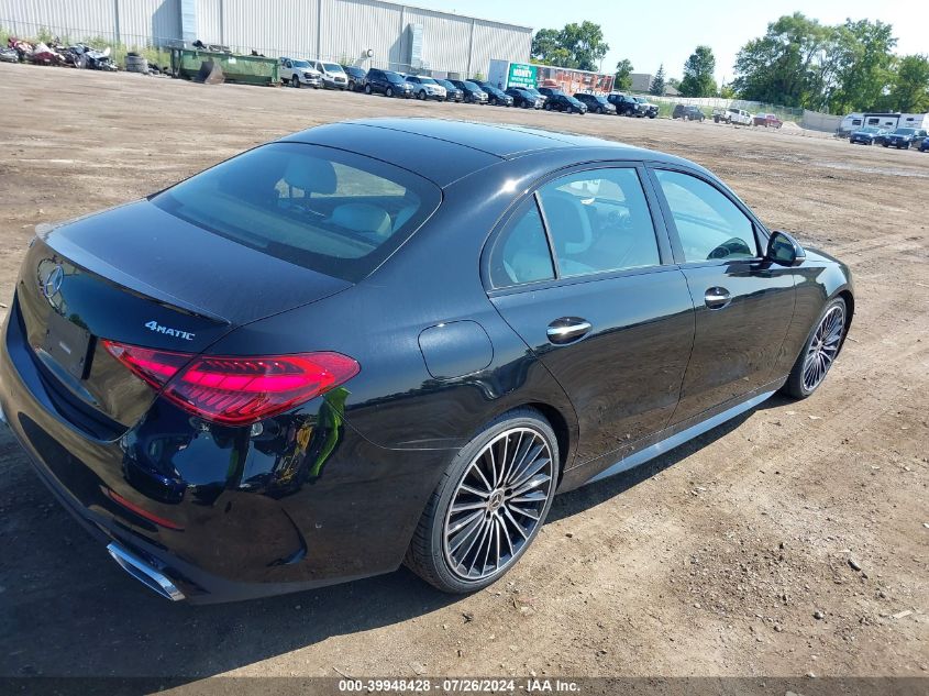 2022 MERCEDES-BENZ C 300 4MATIC