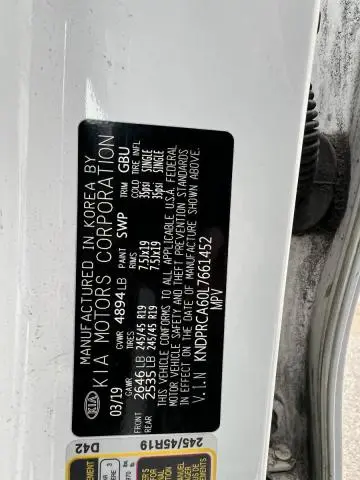 2020 KIA SPORTAGE SX  