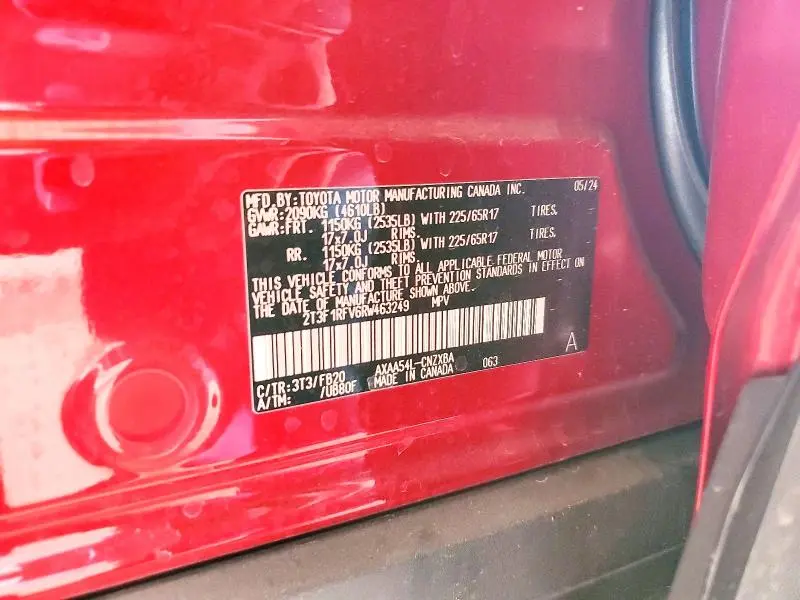 2024 TOYOTA RAV4 LE  
