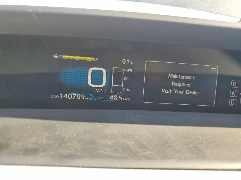 2016 TOYOTA PRIUS TWO  