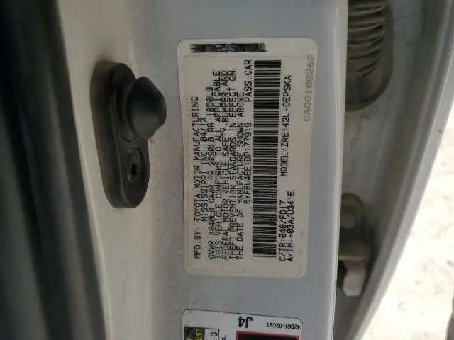 2013 TOYOTA COROLLA BASE