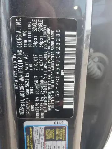 2018 KIA SORENTO LX  