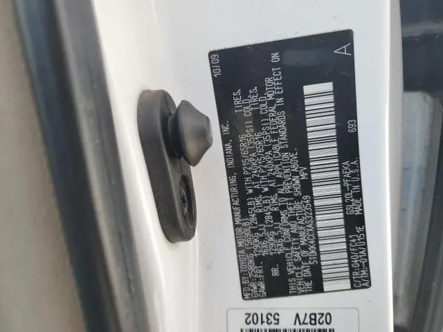 2010 TOYOTA SIENNA CE  