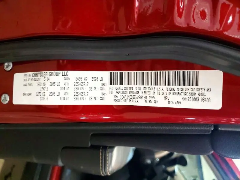 2014 JEEP CHEROKEE LATITUDE  