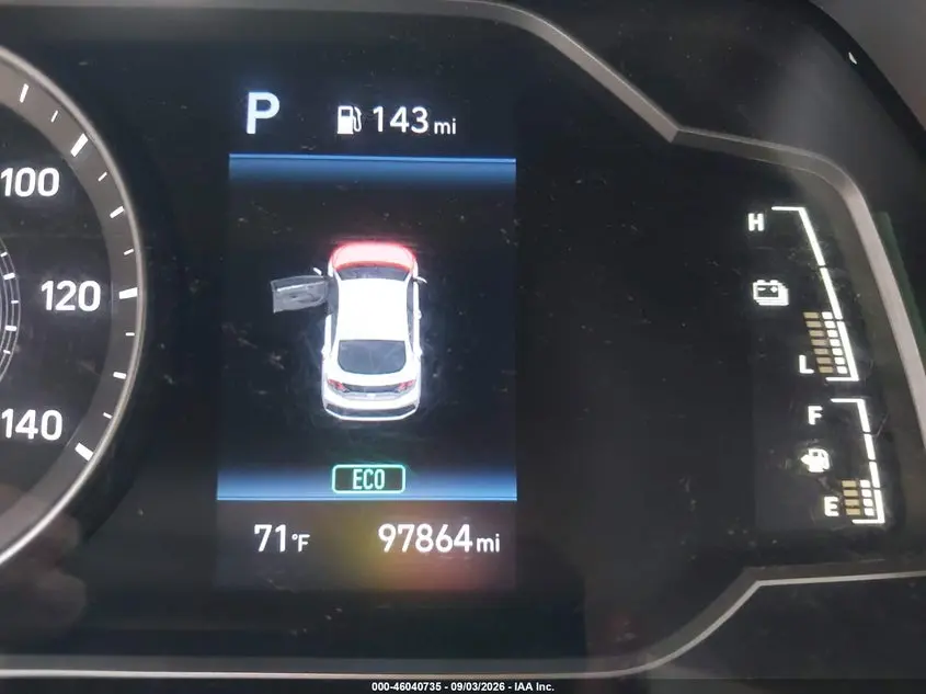 2020 HYUNDAI IONIQ HYBRID BLUE