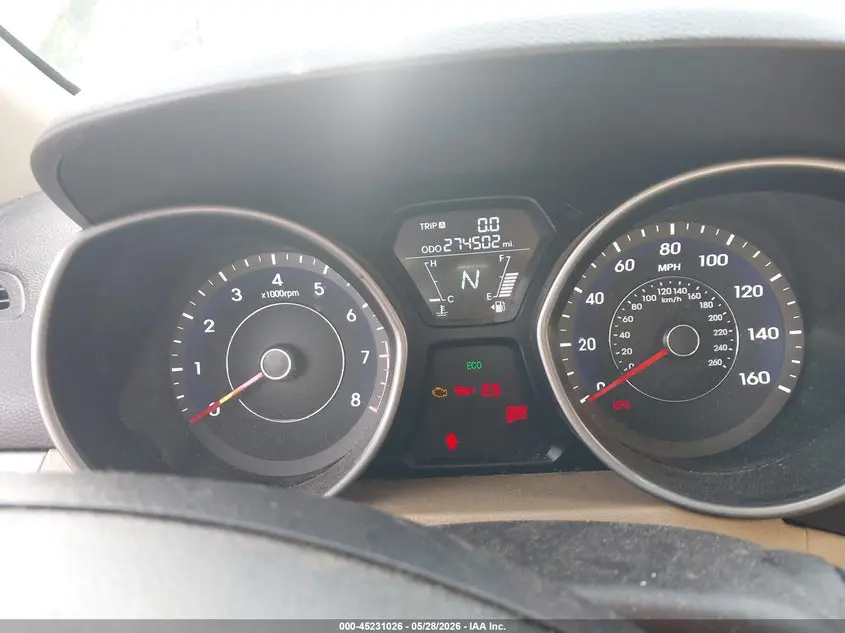 2013 HYUNDAI ELANTRA GLS
