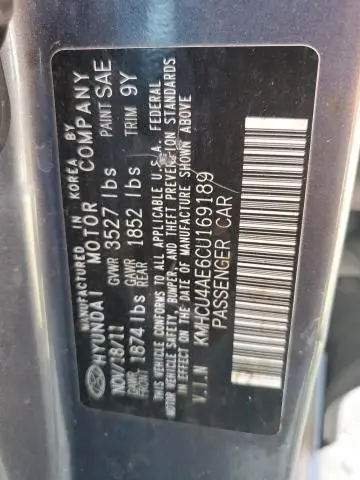 2012 HYUNDAI ACCENT GLS