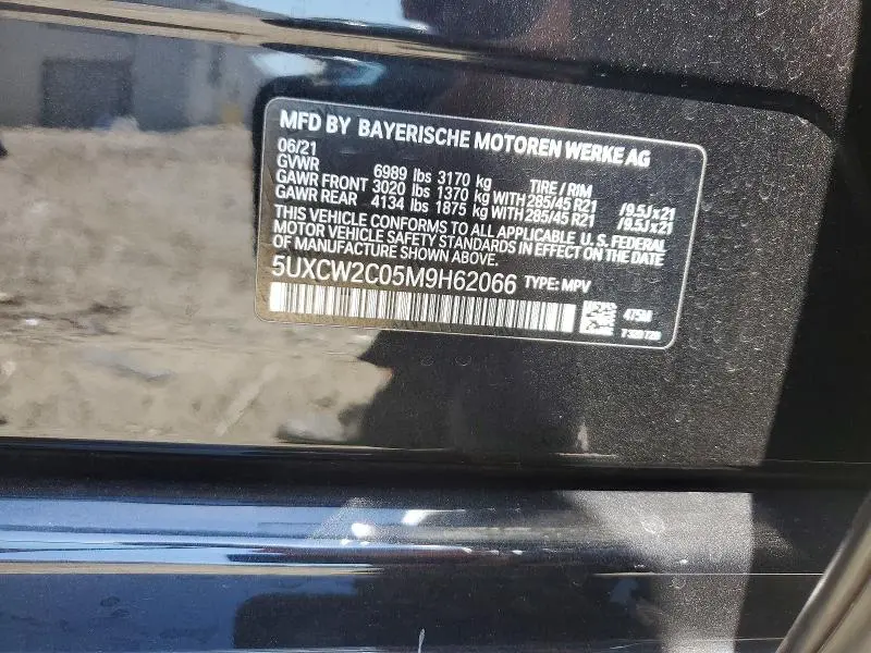 2021 BMW X7 XDRIVE40I  