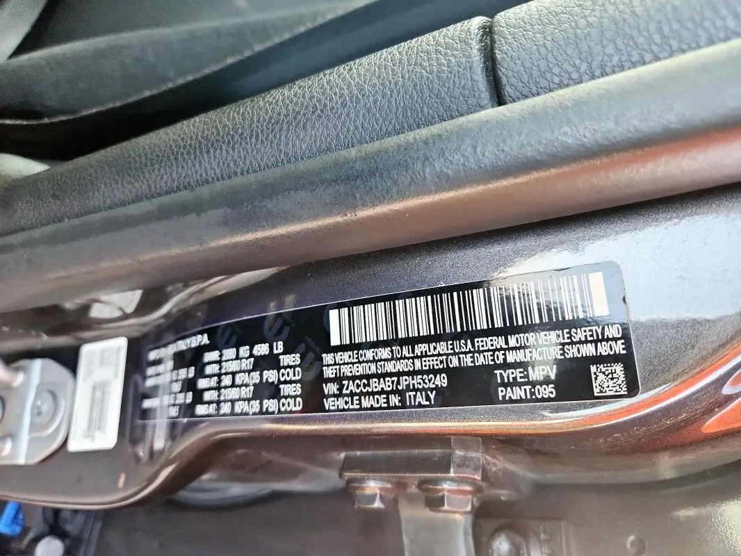 2018 JEEP RENEGADE SPORT  