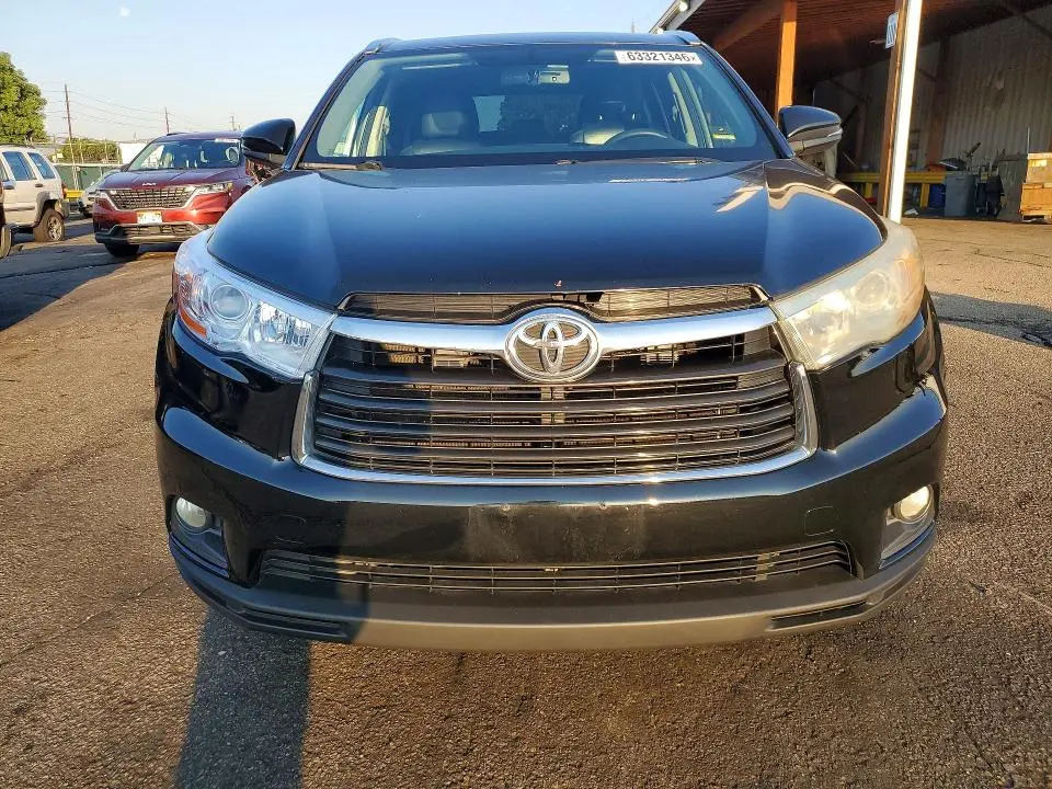 2015 TOYOTA HIGHLANDER XLE  