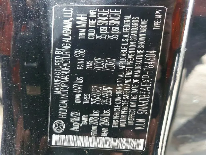 2023 HYUNDAI TUCSON SEL  