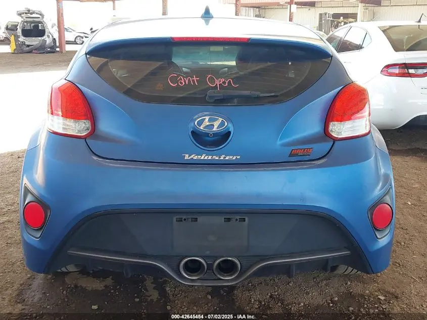 2016 HYUNDAI VELOSTER TURBO RALLY EDITION