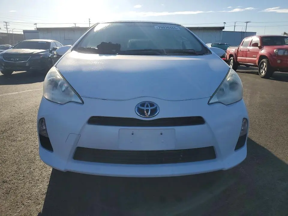 2012 TOYOTA PRIUS C   