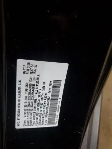 2018 HONDA ODYSSEY EXL  