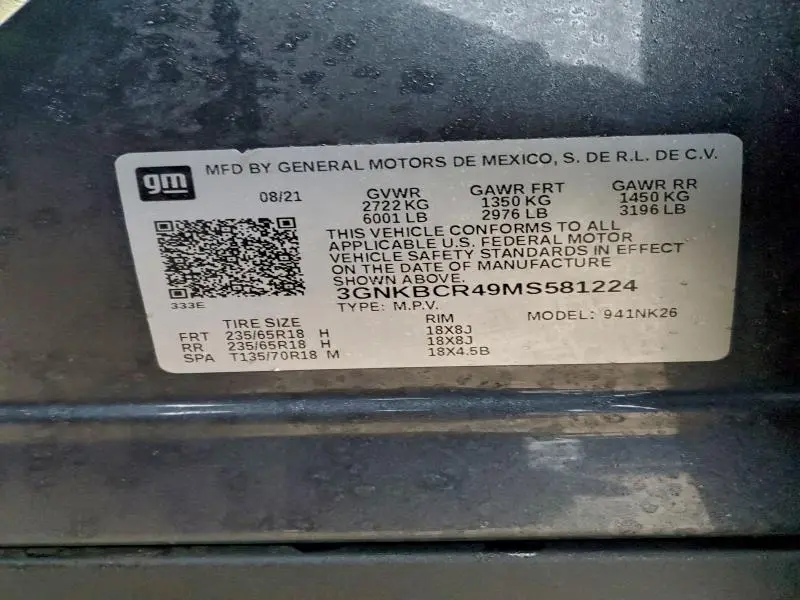 2021 CHEVROLET BLAZER 2LT  