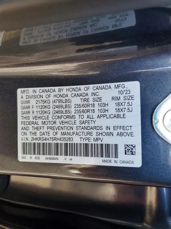 2024 HONDA CR-V EXL  