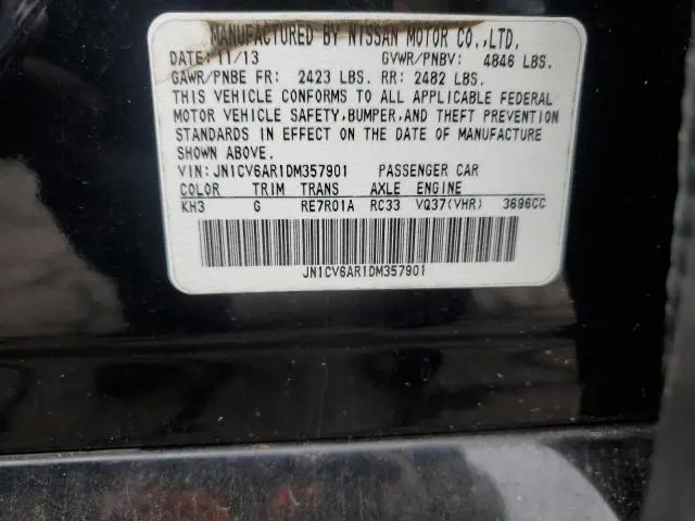 2013 INFINITI G37