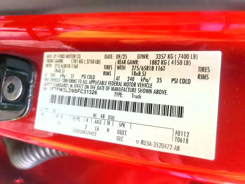 2025 FORD F150 XLT  